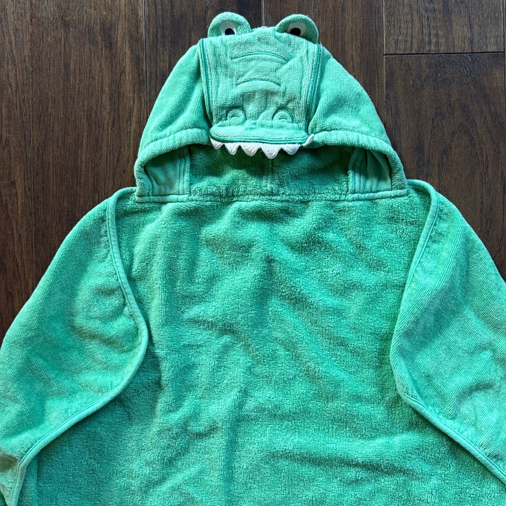 Carters Alligator Hooded Towel